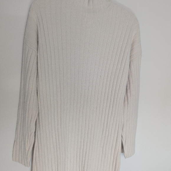 Aerie Buttercream Ribbed Sweater Dress - Picture 7 of 12